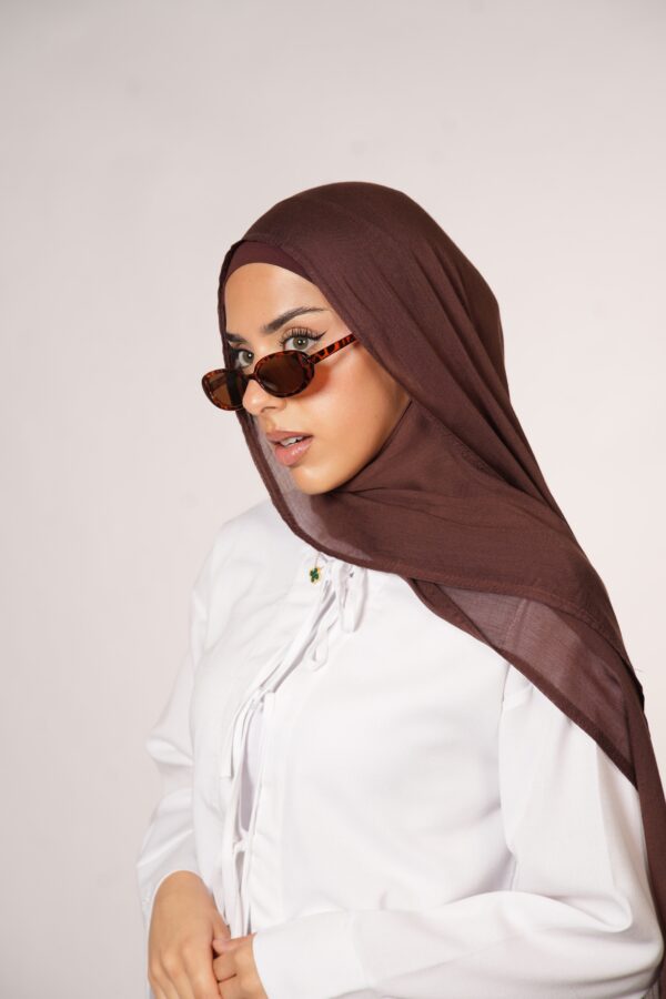Masanda Modal Hijab – Warmes Brown Sugar für edlen Look - Image 4