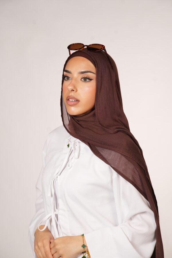 Masanda Modal Hijab – Warmes Brown Sugar für edlen Look - Image 3