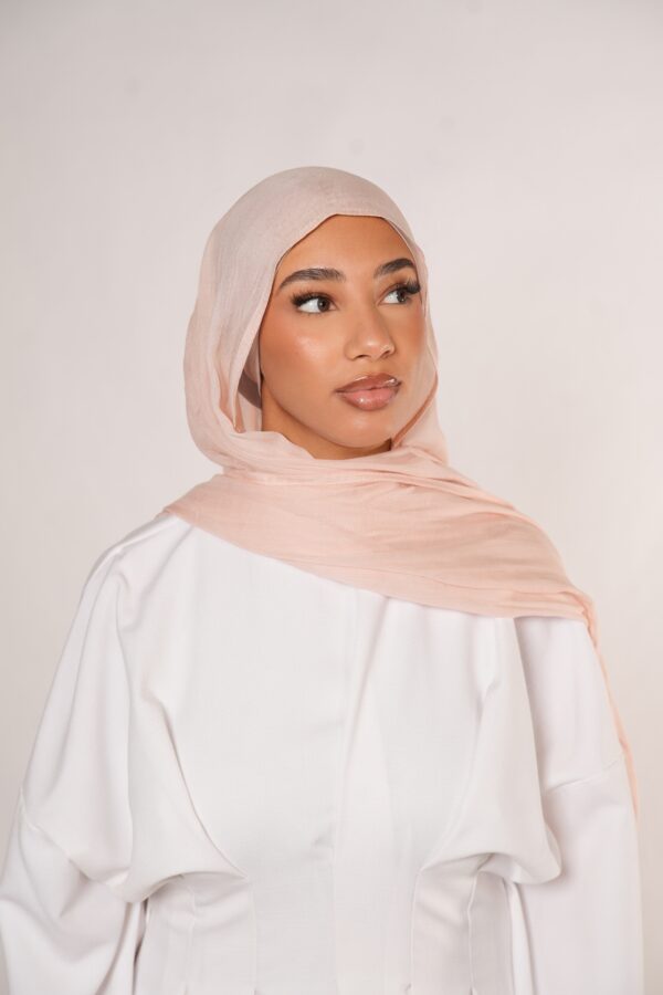 Masanda Modal Hijab – Sanftes Rose für femininen Stil - Image 2